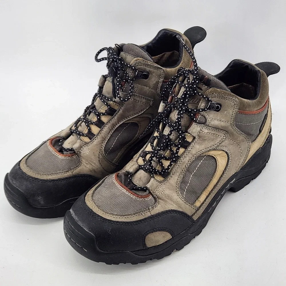 Danner Agitator 45 GTX Hiking Shoes Mens 13‎ Gore Tex Trail Outdoor Brown Gray